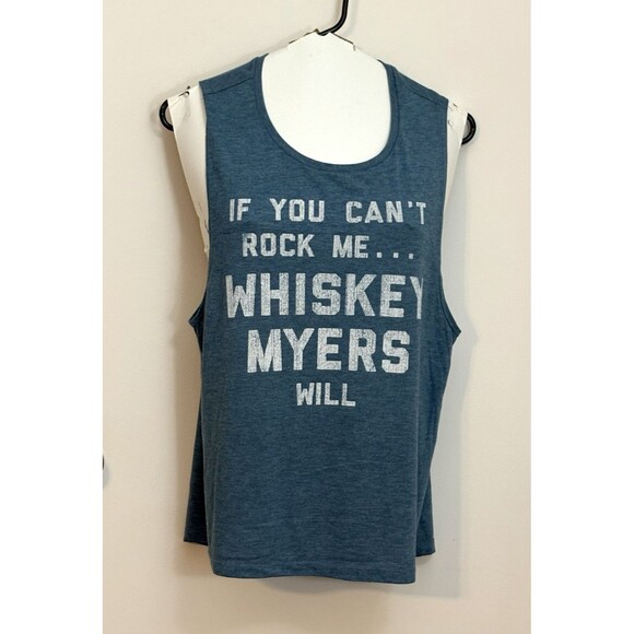 Womens Bella XL Sleeveless Tank Top  “If You Can’t Rock Me Whiskey Myers Will” - Picture 2 of 6